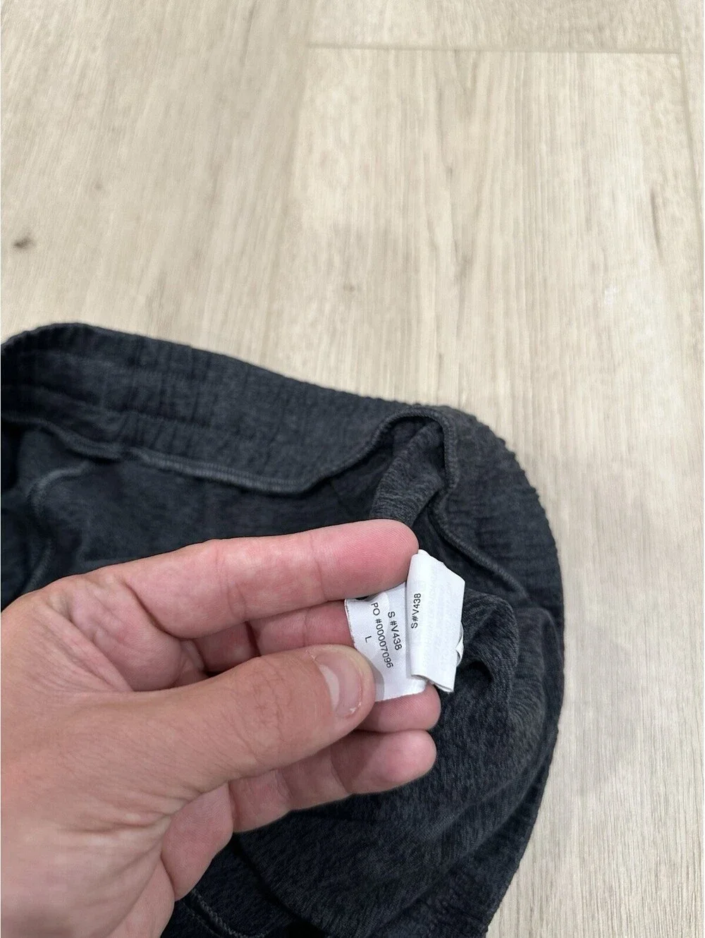 Vuori Jogger Men’s Large Pronto Performance Gray Pull On Gym V438